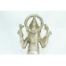 Standing God Ganesha Idol Statue Brass Figure Home Decorative yellow